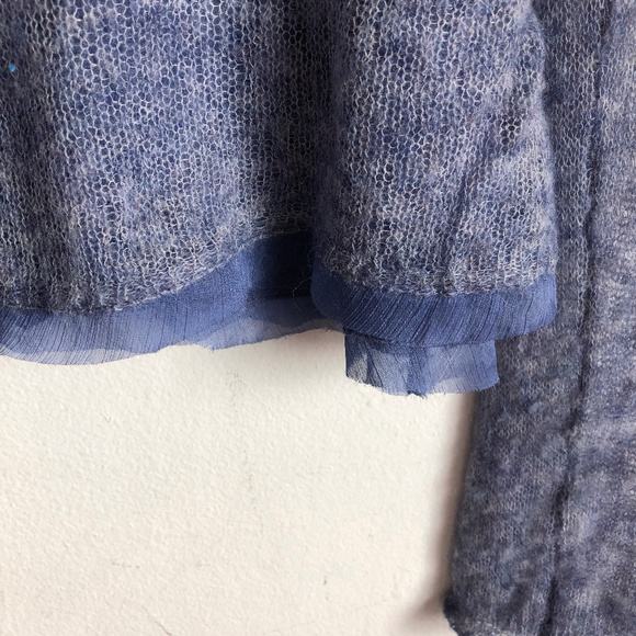 Anthropologie Knitted & Knotted V-Neck Sweater - Picture 4 of 8